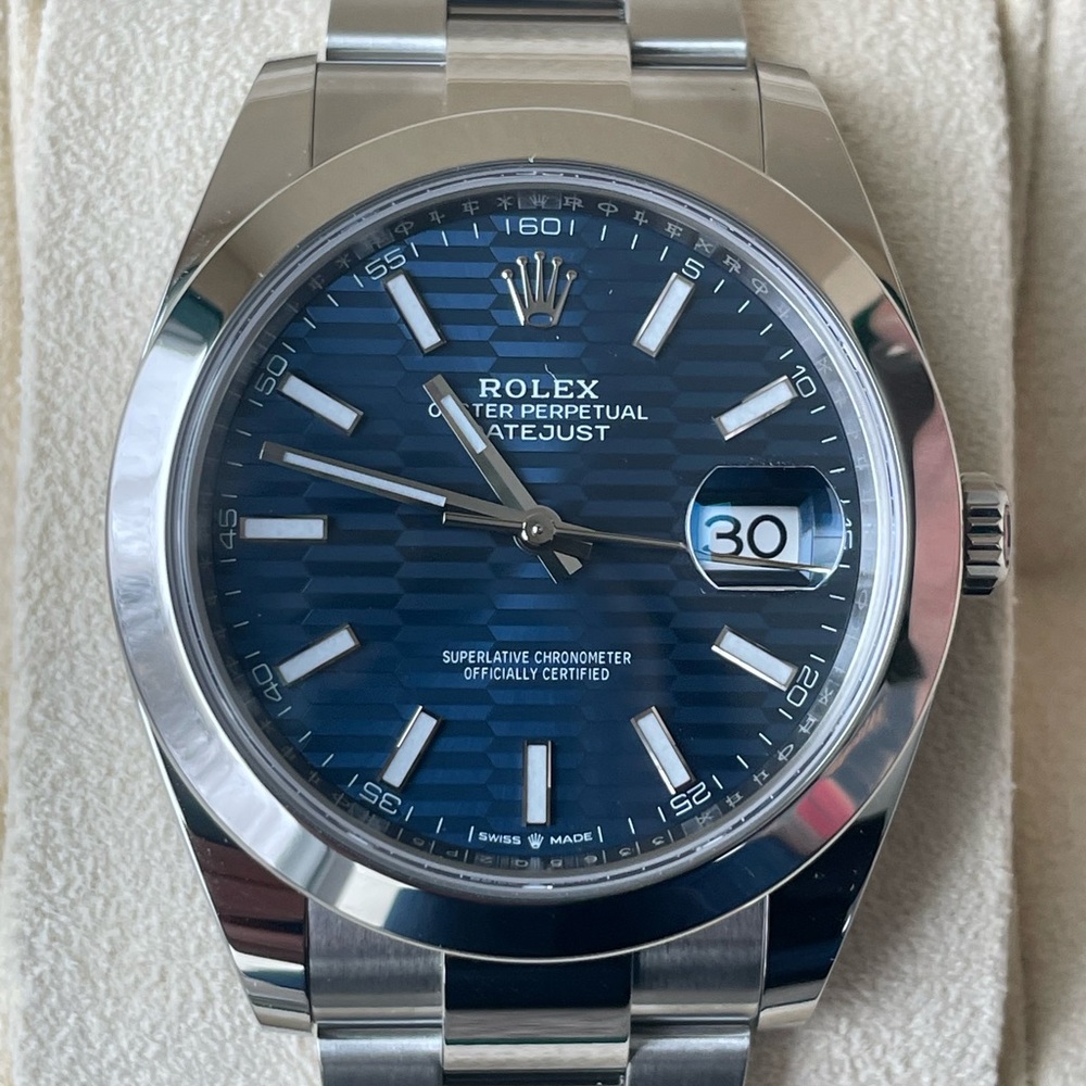 Rolex datejust 41 126300 fluted motif - Picture 12 of 12
